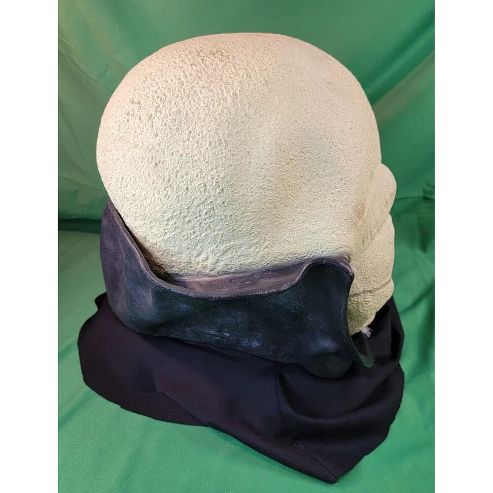 Space Alien Martian Adult Full Head Latex Halloween Mask by Easter Unlimited EUC